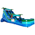 18ft Island Drop Dual Lane Water Slide – Center Climb