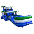 18ft Island Thunder Dual Lane Water Slide – Hybrid