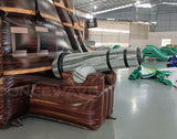 18ft Pirate Ship Dual Lane Hybrid Inflatable Water Slide - BounceWave Inflatable Sales