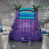 18ft Purple Plunge Commercial Single Lane Inflatable Water Slide - BounceWave Inflatable Sales