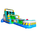18ft Radioactive Run Dual Lane Water Slide – Hybrid