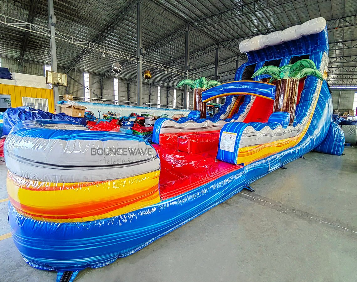 18ft Rip Curl Dual Lane Water Slide – Hybrid