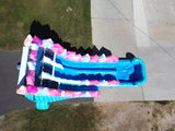 18ft Sapphire Summit Dual Lane Hybrid Inflatable Water Slide - BounceWave Inflatable Sales