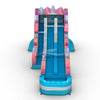 18ft Sapphire Summit Hybrid Dual Lane Inflatable Water Slide - BounceWave Inflatable Sales