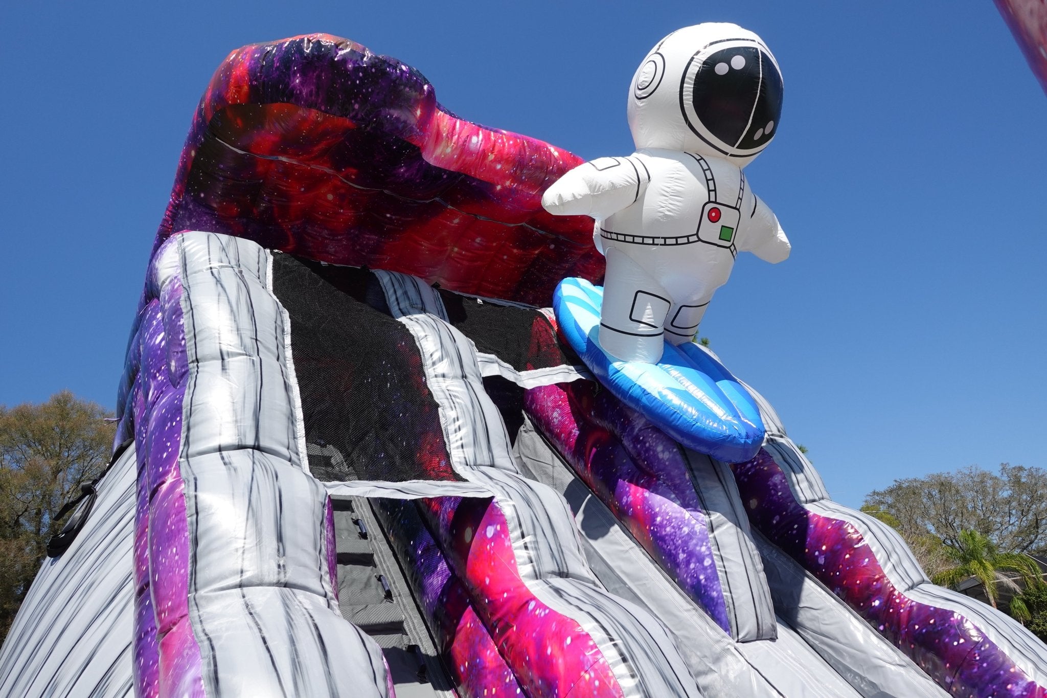 18ft Space Surfer Dual Lane Water Slide – Hybrid