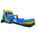 18ft Tiki Shot Dual Lane Water Slide – Hybrid