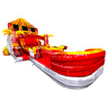 18ft Tiki Volcano Dual Lane Water Slide – Hybrid
