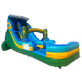 18ft Tiki Wave Single Lane Water Slide