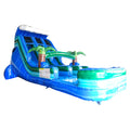 18ft Trop Wave Dual Lane Water Slide – Center Climb