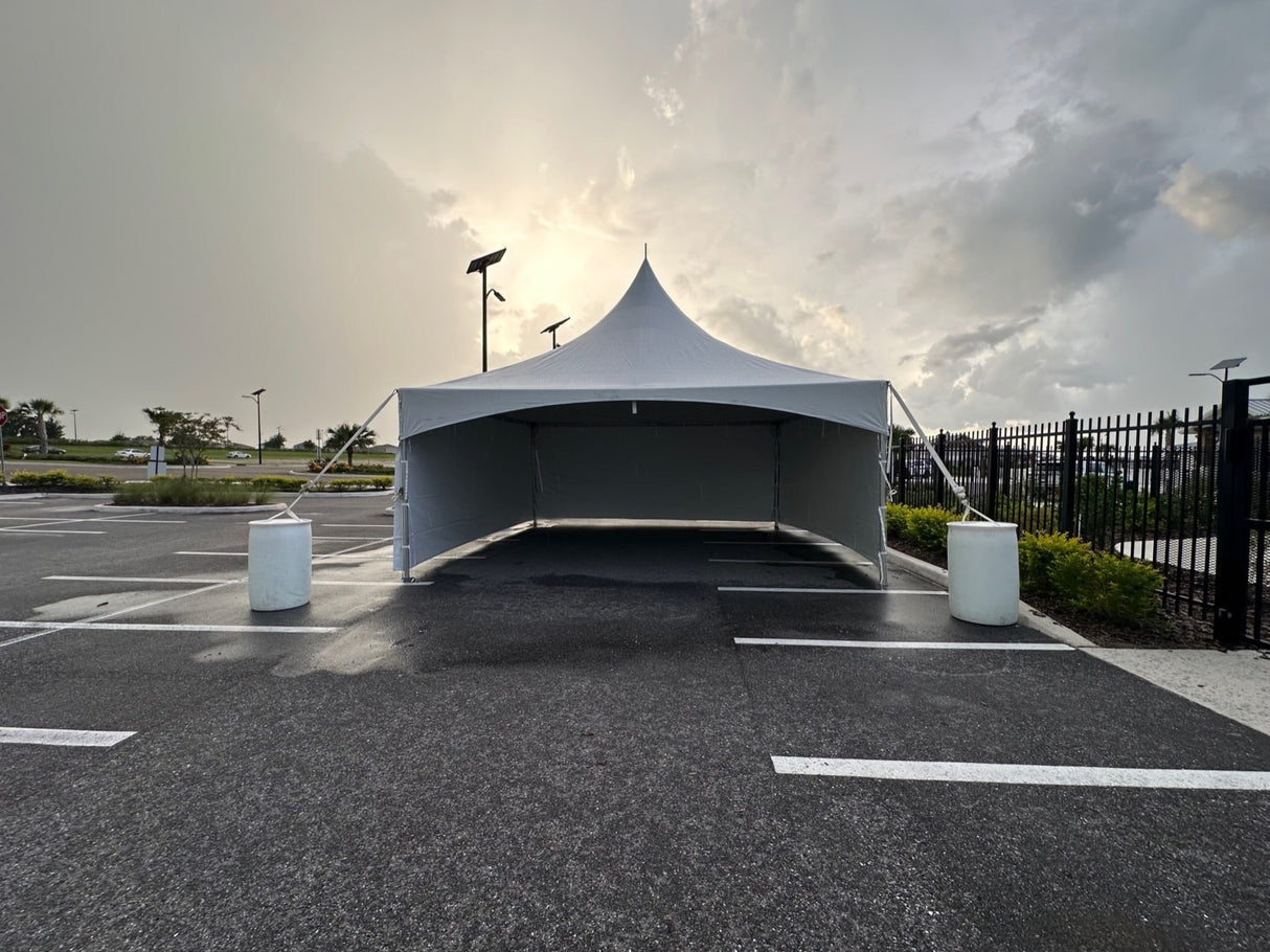 20' x 20' Commercial Grade High Peak Tent - BounceWave Inflatable Sales