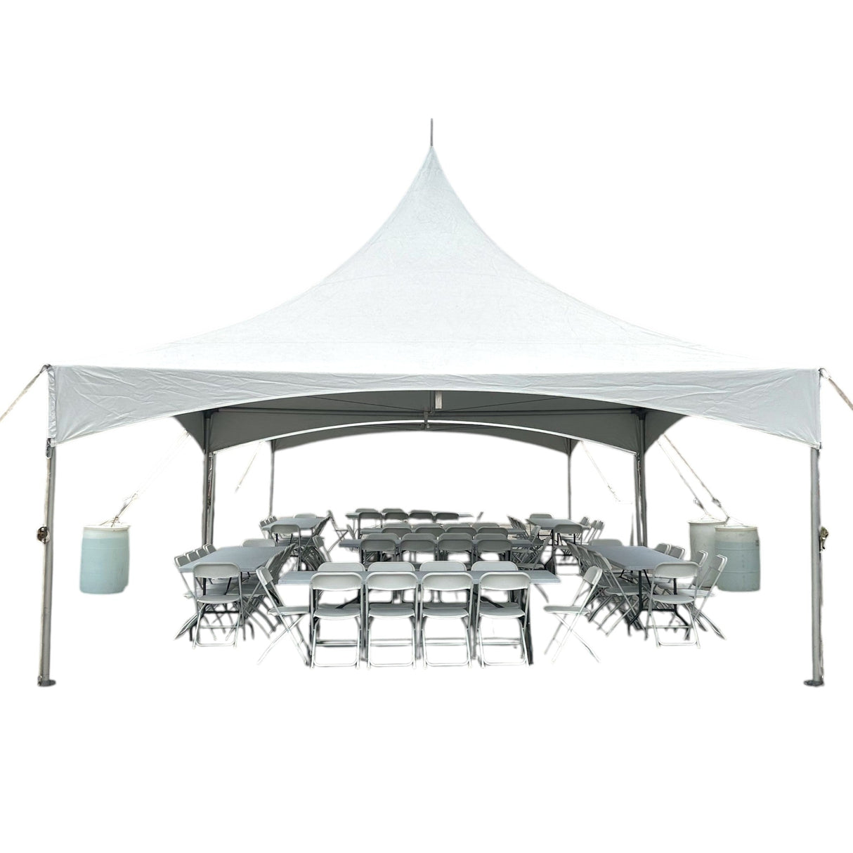 20' x 20' Commercial Grade High Peak Tent - BounceWave Inflatable Sales