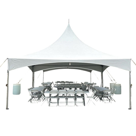 20' x 20' Commercial Grade High Peak Tent - BounceWave Inflatable Sales