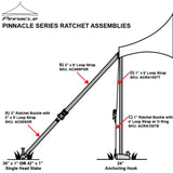 20'×40' Commercial Grade High Peak Tent - Commercial and Event Party Tent - BounceWave Inflatable Sales