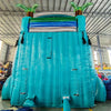 20ft Bahama Blast Hybrid Dual Lane Inflatable Water Slide - BounceWave Inflatable Sales