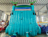 20ft Bahama Blast Hybrid Dual Lane Inflatable Water Slide - BounceWave Inflatable Sales
