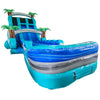 20ft Bahama Blast Hybrid Dual Lane Inflatable Water Slide - BounceWave Inflatable Sales