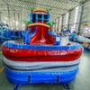 20ft Baja Splash Hybrid Dual Lane Inflatable Water Slide - BounceWave Inflatable Sales