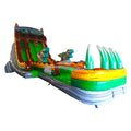 20ft Dino Dive Dual Lane Water Slide – Hybrid