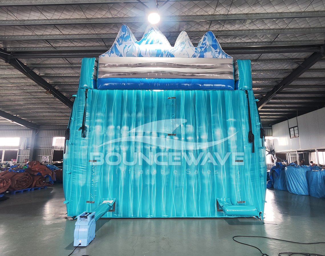 20ft Hydro Summit Challenge Rock Climb Water Slide - BounceWave Inflatable Sales