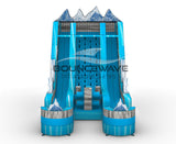 20ft Hydro Summit Challenge Rock Climb Water Slide - BounceWave Inflatable Sales