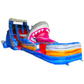20ft Rip Curl Shark Attack Dual Lane Water Slide – Hybrid