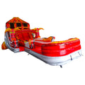 20ft Tiki Volcano Dual Lane Water Slide – Hybrid