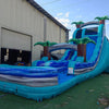 22ft Bahama Blast Commercial Single Lane Inflatable Water Slide - BounceWave Inflatable Sales