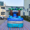 22ft Bahama Blast Single Lane Inflatable Water Slide With Slip & Slide - BounceWave Inflatable Sales
