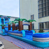 22ft Bahama Blast Single Lane Inflatable Water Slide With Slip & Slide - BounceWave Inflatable Sales