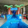 22ft Cayman Crush Single Lane Inflatable Water Slide With Slip & Slide - BounceWave Inflatable Sales
