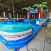 22ft Cayman Crush Single Lane Inflatable Water Slide With Slip & Slide - BounceWave Inflatable Sales