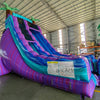 22ft Purple Plunge Teal Single Lane Inflatable Water Slide With Slip & Slide - BounceWave Inflatable Sales