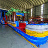 22ft Rip Curl Single Lane Inflatable Water Slide With Slip & Slide - BounceWave Inflatable Sales