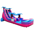 22ft Supernova Splash Single Lane Water Slide