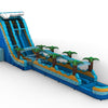 24ft Akua Falls Dual Lane 2pc Commercial Water Slide with Inflatable Slip & Slide - BounceWave Inflatable Sales