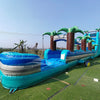 24ft Bahama Blast Single Lane Inflatable Water Slide With Slip & Slide - BounceWave Inflatable Sales