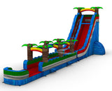 24ft Baja Splash Single Lane 2 - Piece Water Slide with Slip & Slide - BounceWave Inflatable Sales
