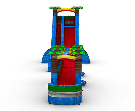 24ft Baja Splash Single Lane 2 - Piece Water Slide with Slip & Slide - BounceWave Inflatable Sales