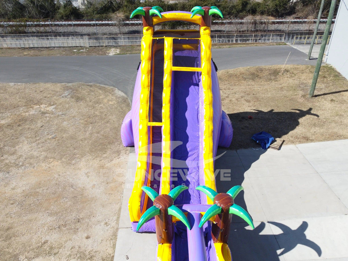 24ft Big Easy Single Lane Water Slide – Slip N Slide - BounceWave Inflatable Sales