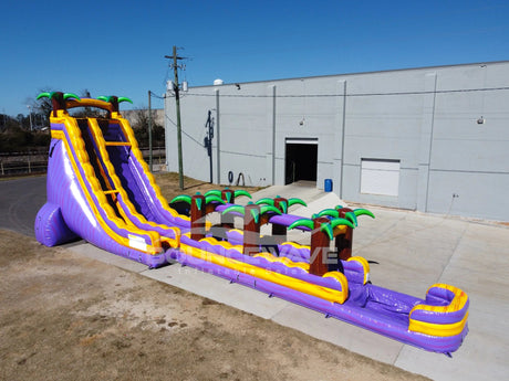 24ft Big Easy Single Lane Water Slide – Slip N Slide - BounceWave Inflatable Sales