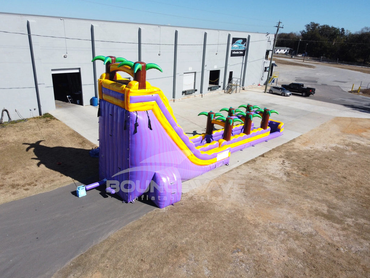 24ft Big Easy Single Lane Water Slide – Slip N Slide - BounceWave Inflatable Sales