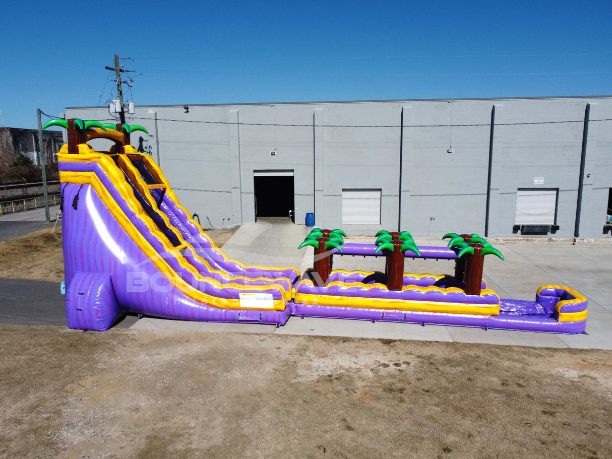 24ft Big Easy Single Lane Water Slide – Slip N Slide - BounceWave Inflatable Sales