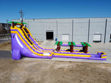 24ft Big Easy Single Lane Water Slide – Slip N Slide - BounceWave Inflatable Sales