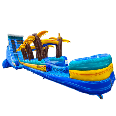 24ft Bimini Wave Single Lane Water Slide – Slip N Slide - BounceWave Inflatable Sales