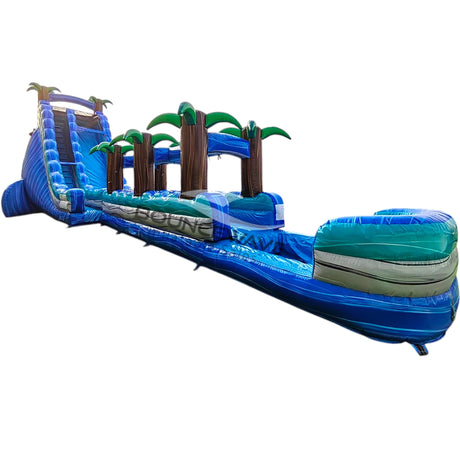 24ft Cayman Crush Single Lane Water Slide – Slip N Slide - BounceWave Inflatable Sales