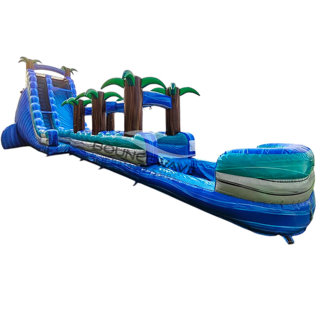 24ft Cayman Crush Single Lane Water Slide – Slip N Slide - BounceWave Inflatable Sales
