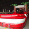 24ft Crimson Bay DL 2pc Commercial Water Slide with Inflatable Slip & Slide - BounceWave Inflatable Sales