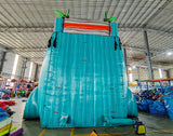 24ft Fiji Falls Dual Lane 2pc Commercial Water Slide with Inflatable Slip & Slide - BounceWave Inflatable Sales
