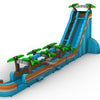 24ft Fiji Falls Single Lane Inflatable Water Slide With Slip & Slide - BounceWave Inflatable Sales