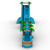 24ft Fiji Falls Single Lane Inflatable Water Slide With Slip & Slide - BounceWave Inflatable Sales